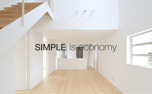 写真：SIMPLE is economy